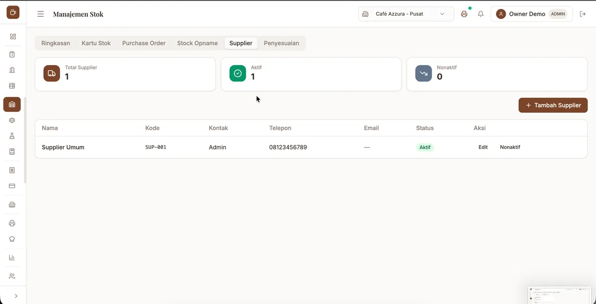 Manajemen Inventori & Resep screenshot 4